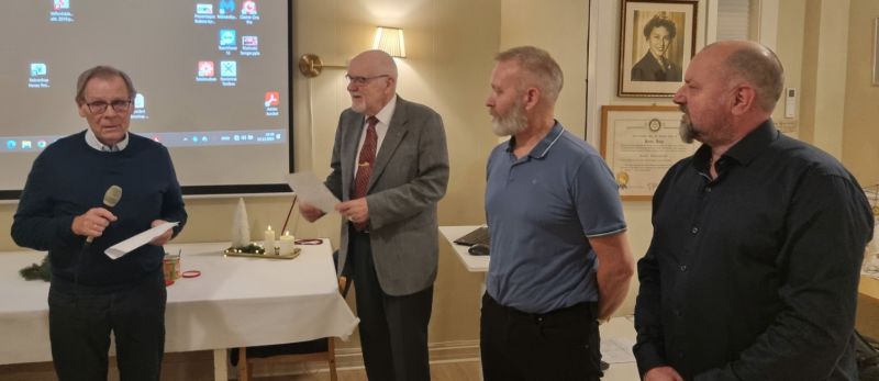 Førjulsmøte 15.12. Nye medlemmer og sosial samling